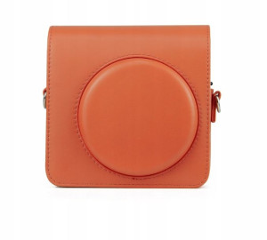 Futerał Etui Pokrowiec do FujiFilm Instax Square SQ1 - POMARAŃCZOWY