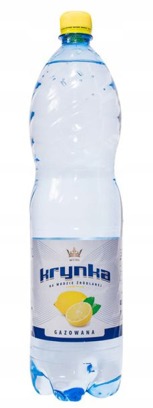 Woda Cytryna gazowana Krynka 1,5 L
