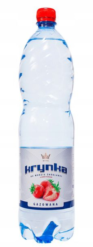Woda Truskawka gazowana Krynka 1,5 L