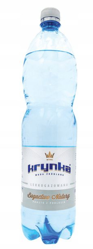 Woda lekko gazowana Krynka 1,5 L