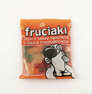 Fruciaki Żelki o smaku owocowym z sokiem 90 g