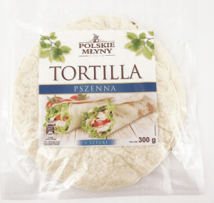 Polskie Młyny Tortilla pszenna 300 g (4 sztuki)
