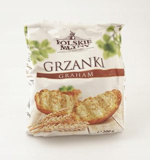 Polskie Młyny Grzanki graham typu skorpor 200 g