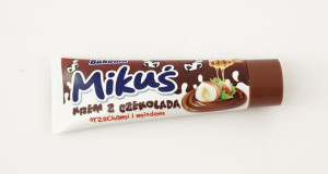 Mikuś Krem z czekoladą orzechami i miodem 65 g