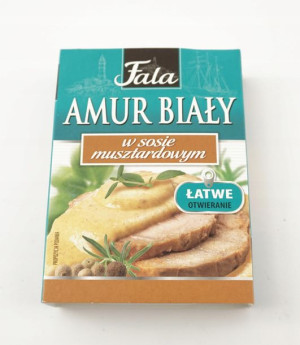 Fala Amur biały w sosie musztardowym 110 g