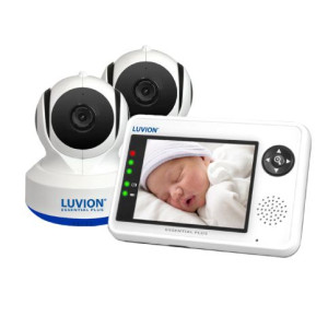 LUVION®  ESSENTIAL PLUS 3,5" - elektroniczna niania z 2 kamerami i monitore