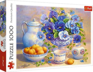 Trefl Puzzle 1000el - Niebieski kubek