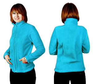 Bluza Polarowa Damska Ciepła POLAR MAX02 XXL turkus