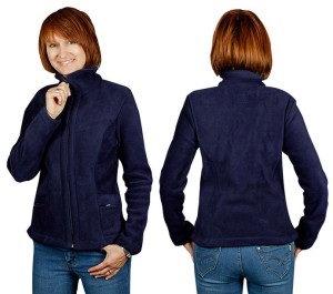 Bluza Polarowa Damska Ciepła POLAR MAX02 XXL granat