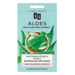 AA ALOES Aloe Vera Maska Ekstremalne odżywienie 2x4ml