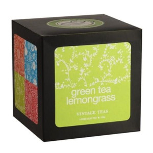 Herbata Vintage Teas Natural Green Tea Lemongrass 100g - sypana