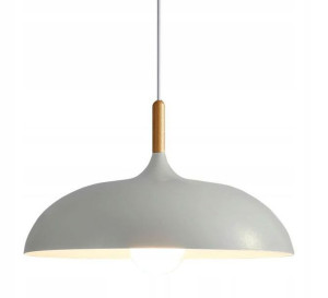 Lampa Wisząca Duża 45cm Nowoczesna Anzo E27 Kolory