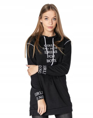 Długa Bluza Damska Tunika Bawełniana 11850-4 r XL