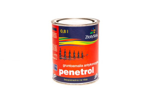 Penetrol 0,8l czerwony młotkowy Złoty Stok  farba antykorozyjna