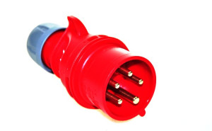 Elektryczna wtyczka przenośna 16A 3P+Z+N IZOL. 5P