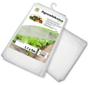Agrowłóknina 17 wiosenna biała 1 1x 5m