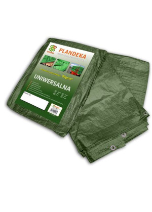 Plandeka wzmacniana GREEN 3 x 3m 90 g.