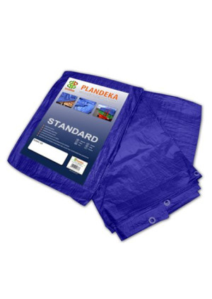 Plandeka wzmacniana BLUE 8 x10m 60g.