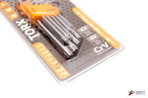 Klucze torx extremetools długie 9el.
