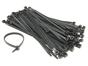 Taśma kablowa 7.6 x 250mm UVBlack 100szt