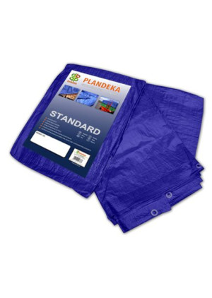 Plandeka wzmacniana BLUE 4 x 6m 60g.