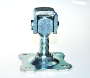Zawias regulowany M16 80x80x3 mm