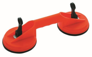 Uchwyt - przyssawka do szyb 2*120mm, udźwig 80kg proline