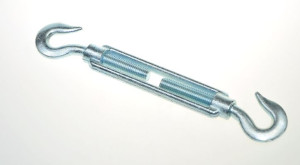 Śruba rzymska M24x255 hak hak Din 1480zn