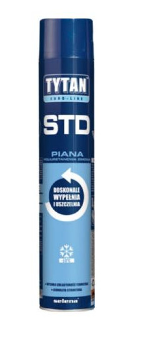 Piana montażowa STD Tytan Zima 750ml