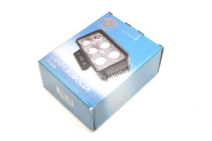 Lampa Robocza 6led 18w Prostokątna