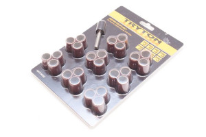 Tryton Zestaw Szlifujący 24 Rolki+ Adapter Tfw150k