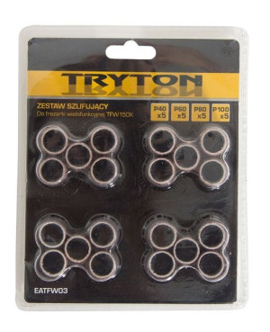 Tryton Zestaw Szlifujący 20 Rolek P120-240/tfw150k
