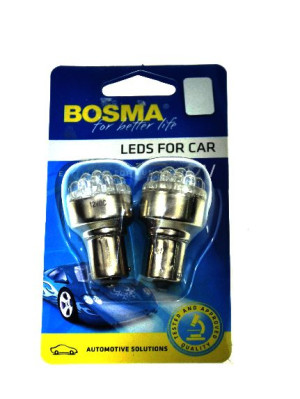 Bosma 12v 19xled White Ba15s 2274