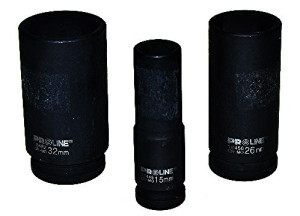 Nasadka udarowa 6-katna wydłużona, cr-mo 1/2 32 mm proline