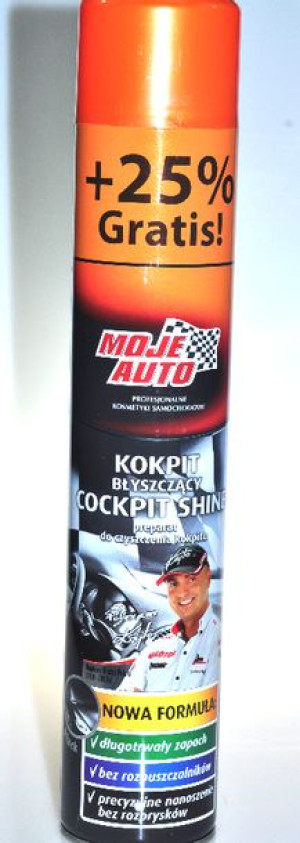 Kokpit błyszczące wanilia 750ml MOJE AUTO WANILIA