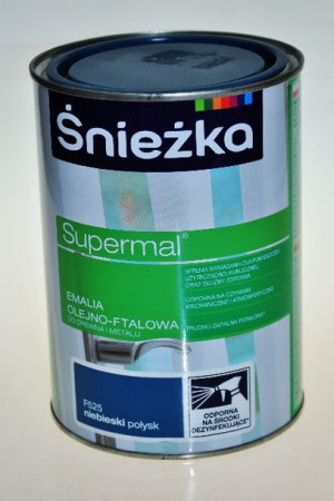 Farba olejna 0,8l NIEBIESKI ŚNIEŻKA