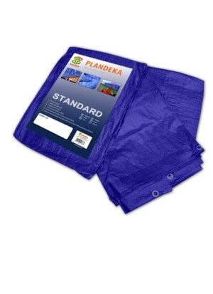 Plandeka 4x5 Standard Bradas Niebieska