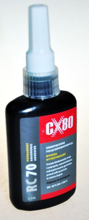 Klej Anaerobowy 50ml twardy do śrub