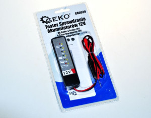 Tester sprawdzania akumulatorów 12V GEKO