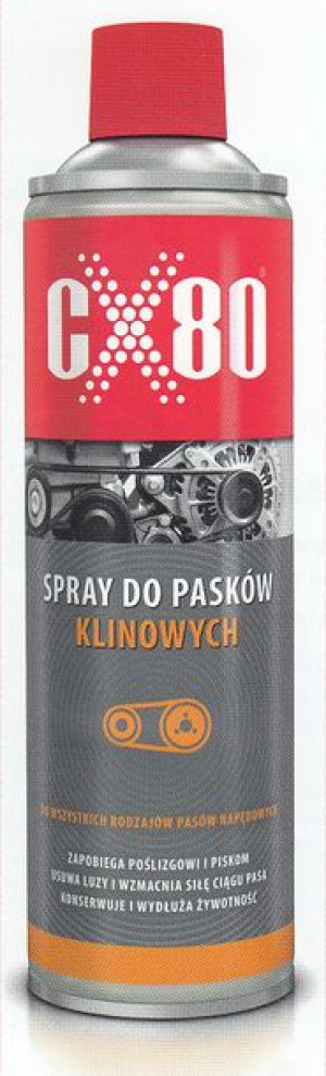 Spray Do Pasków Klinowych 500ml Cx80
