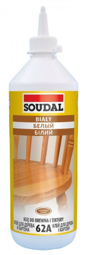 Klej do drewna 62A 750 ml. biały