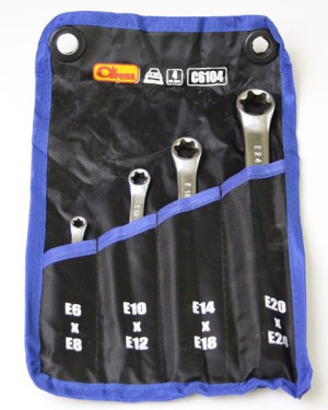 Klucze Oczkowe TORX E6-E24mm CORONA