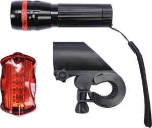 Lampa Rowerowa Przód 3W CREE LED tył 5W VOREL