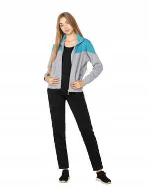Komplet Dresowy Damski Dres Bluza Spodnie 972-4 L