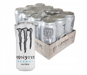 12 x Napój energetyzujący Monster Energy Ultra Gazowany 500 ml