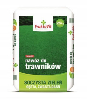 Nawóz do trawy trawnika Fruktovit 25 kg