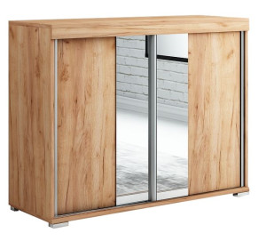 komoda drzwi przesuwne DIEGO 120cm biała, sonoma