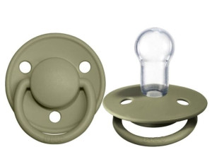 BIBS DE LUX OLIVE ONE SIZE Smoczek uspokajający silikonowy