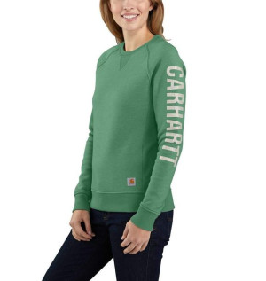 Bluza Carhartt Clarksburg Graphic Crewneck Sweatshirt BOREAL HEATHER