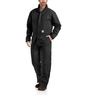 Kombinezon Ocieplany Carhartt Washed Duck Insulated Coverall BLACK